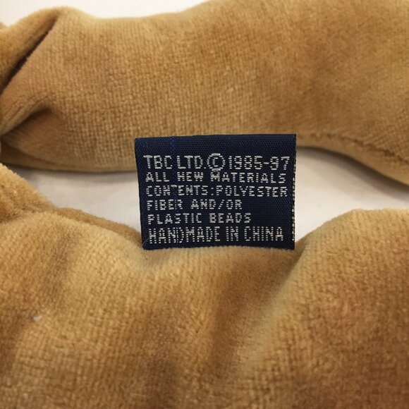 NWT Boyds Bears Lance Plush Lion Stuffed Animal Retired Squishy Full Of  Beads - Picture 5 of 9